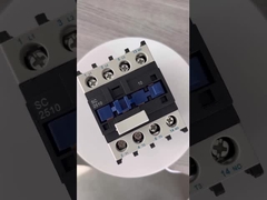 25コンタクタモジュラーDINレールAC電磁コンタクタ