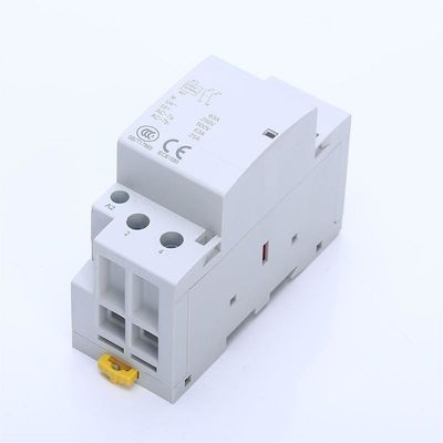2NO喧騒の柵AC世帯のモジュラー接触器2P 63A 220V 230V 50/60Hz NC無し