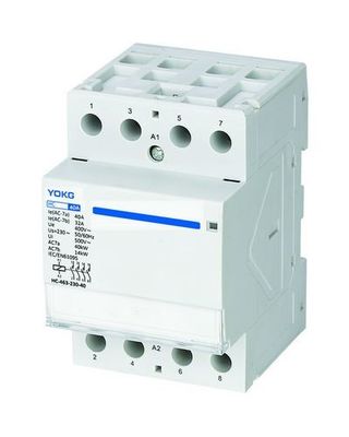 4 ポール 家庭用 AC コンタクタ -25°C-40°C 環境温度と 50/60Hz