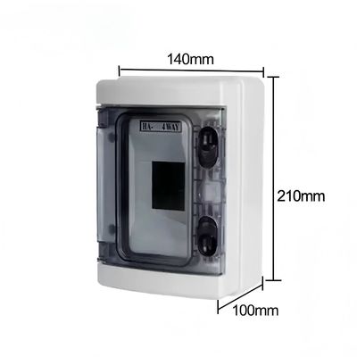 ABS プラスチック 4 Way Junction Box HA4 IP65 屋外用電池箱 防水箱