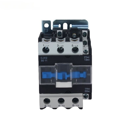 ACコイルディンレール電気コンタクタ 65A NO NC 12V 24V 48V 110V 220V 380V