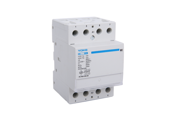 40A 63A 低電圧家庭用ACコンタクタ 1P/2P/3P/4極 25A 家庭用
