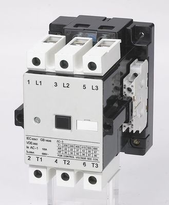 SFC 100 Ampの接触器3のポーランド人500V 2NO 2NCの補助接触