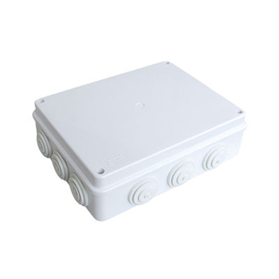 白いABS電気箱IP65の防水エンクロージャ85*85*50mm