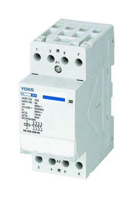4 ポール 家庭用 AC コンタクタ -25°C-40°C 環境温度と 50/60Hz