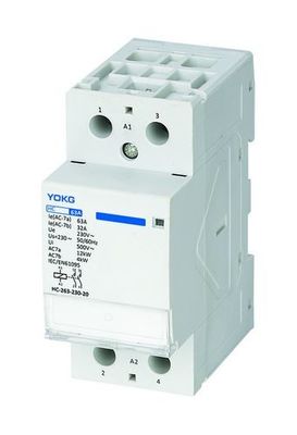63A 定位電流 シルバーポイント AC コンタクター 4KV 定位衝動 抵抗電圧